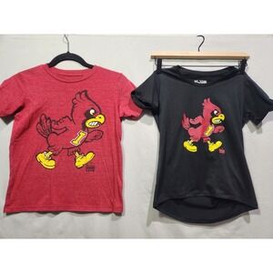 Iowa State Cyclones Girls T-Shirt Bundle. Under Armour &‎ Blue 84 Youth XS /S Cy